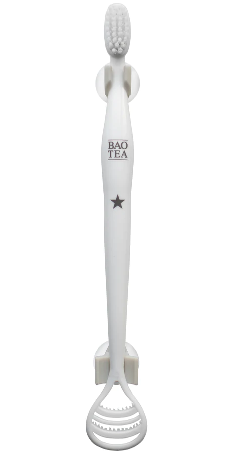 bao tea all in one toothbrush and holder